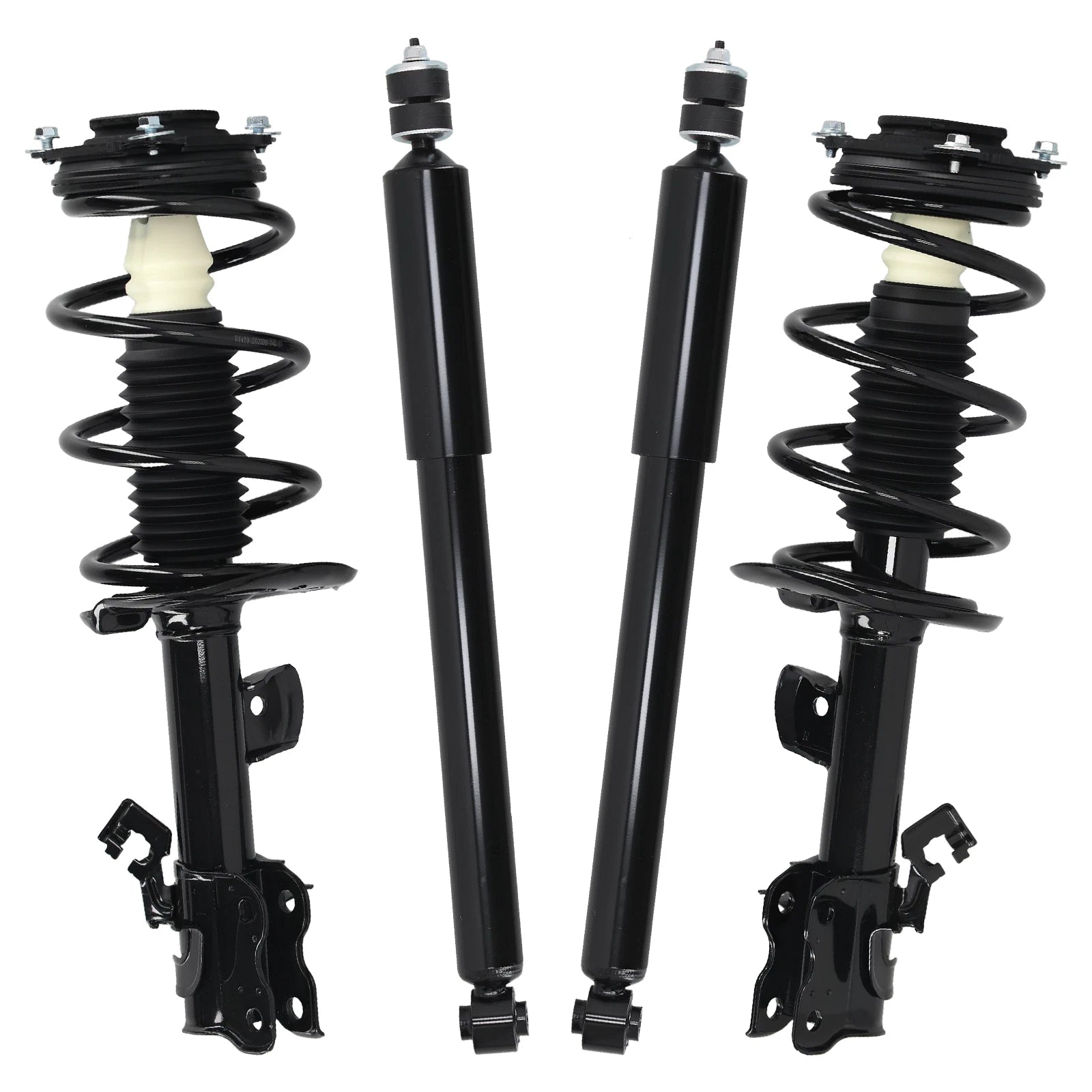 Front Complete Struts w/Coil Springs for Nissan Juke AWD (2011–2017) 1333572L