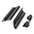 Fork Lower Leg Deflectors Shield Covers Black for Harley Touring FLHT (2000-2013)