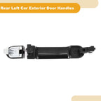 Rear Passenger Side Door Handle No. 82641EL12A for Nissan Versa (2010–2019)