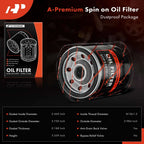 Engine Oil Filter for Chevrolet Silverado 1500, Equinox (2002-2013)