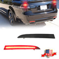 Smoked Lens LED Bumper Reflector Tail Lights for Chevy Camaro (2016–2023)