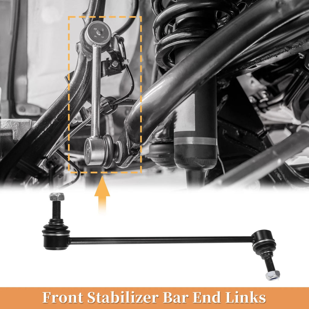 2pcs Front Stabilizer Sway Bar Link for Mercedes-Benz C230 C250 C300 C350 (2007–2015)