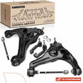 Set of 6 Front Control Arm Tie Rod Ends for Ford F-150 (2009–2013)