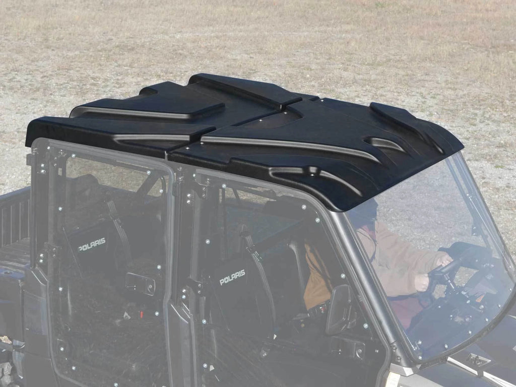 SuperATV Heavy Duty Plastic Roof for Polaris Ranger XP 1000 Crew (2017–2023)