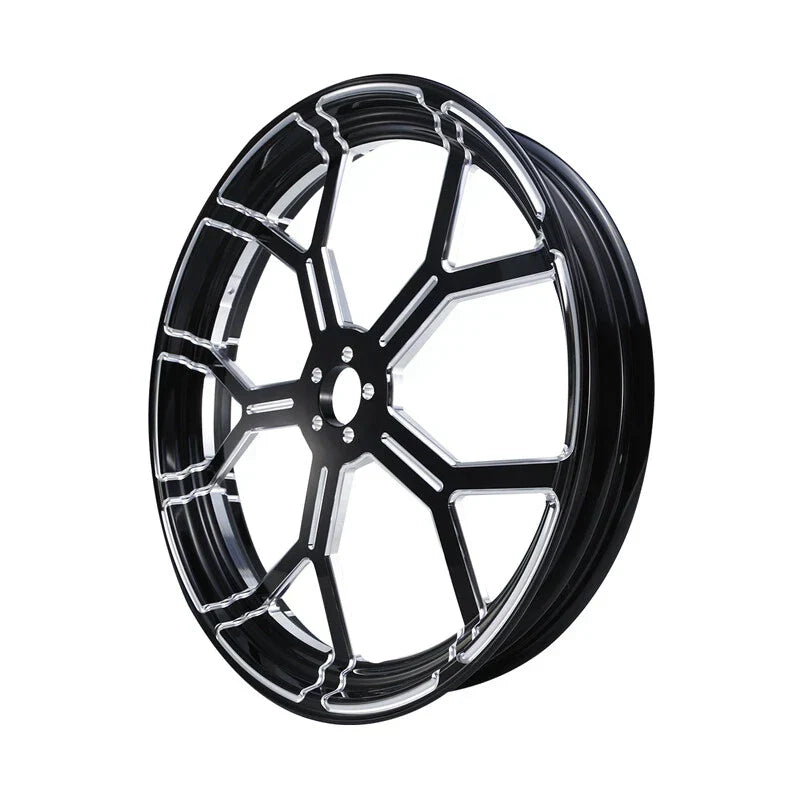 18" x 3.5" Front Wheel Rim w/ Single Disc Hub for Harley Touring (1997-2021)