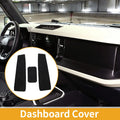 Dashboard Cover for Ford Bronco (2021–2024) Black Set of 1