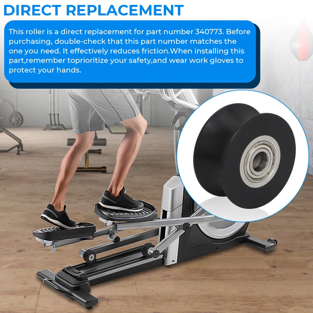 Wheel Replacement Roller for Epic FreeMotion Proform NordicTrack GoldsGym (340773)
