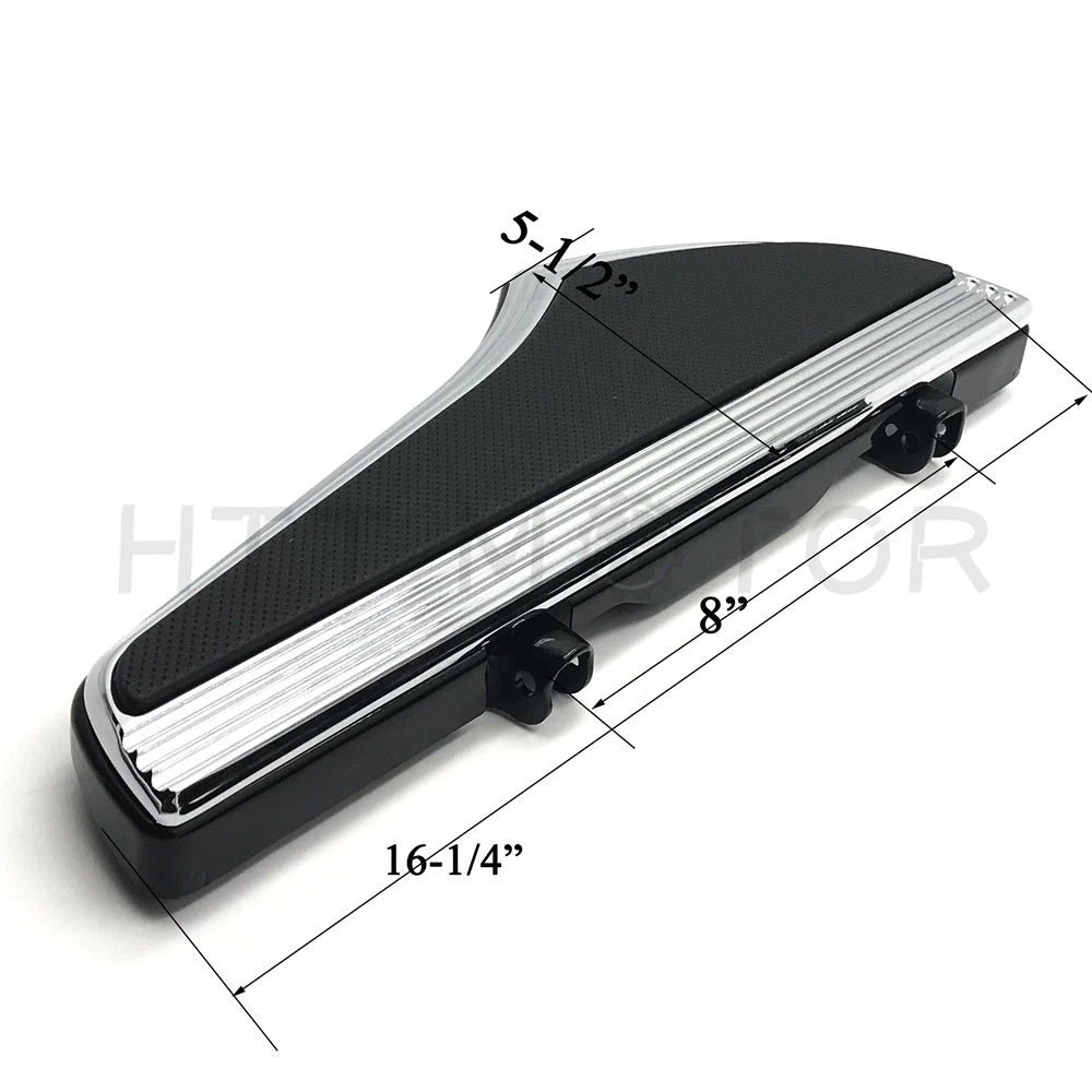 Front Driver Footboard Shark Fin for Harley Road King (2009–2013), Softail (2000–2017)