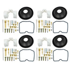 4X Carburetor Repair Kit for Kawasaki ZR750 (ZR-7) 2000, ZR750 (ZR-7S) 2001-2003
