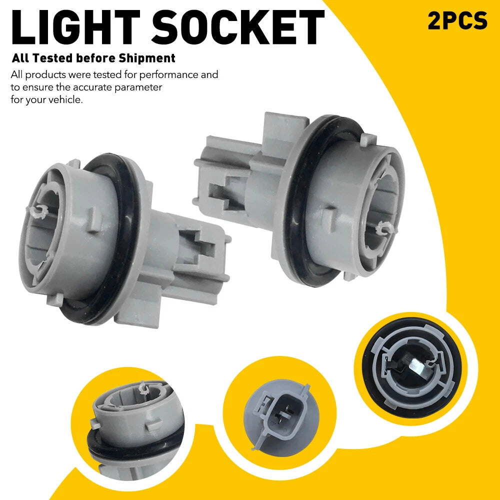 2X Turn Signal Lamp Socket for Toyota 4Runner Tacoma tC 