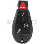 Keyless Entry Remote Fob for Jeep Commander (2008–2010) IYZ-C01C 5 Buttons
