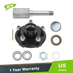 1" Square BT8 Spindle & 5x4.5" Bolt Circle Trailer Hub for Southwest Wheel