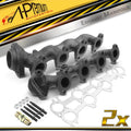 2X Exhaust Manifold with Gasket for Ford F-150 F-250 (1997–1998)