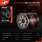 Engine Oil Filter for Nissan Altima (1998-2003, 2005, 2007) & Sentra (2000-2006)