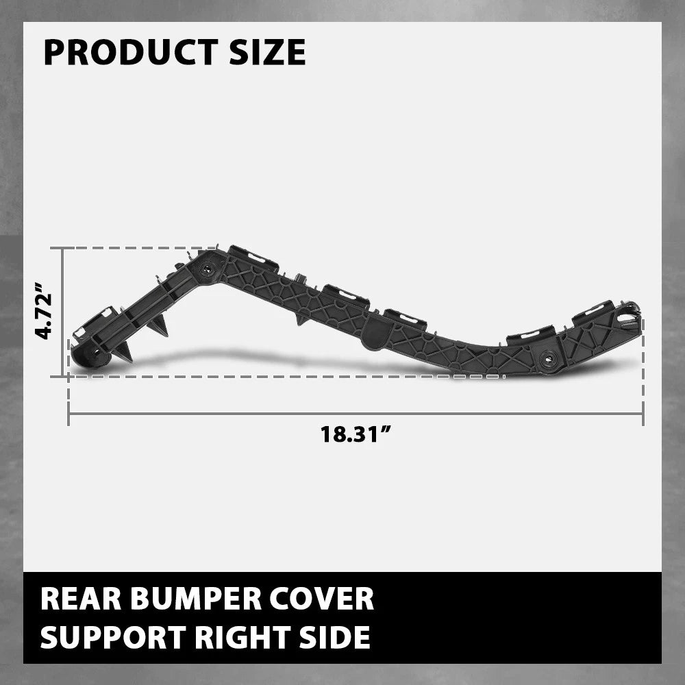 Rear Bumper Cover Support for Lexus GX460 (2010–2023) Right Side