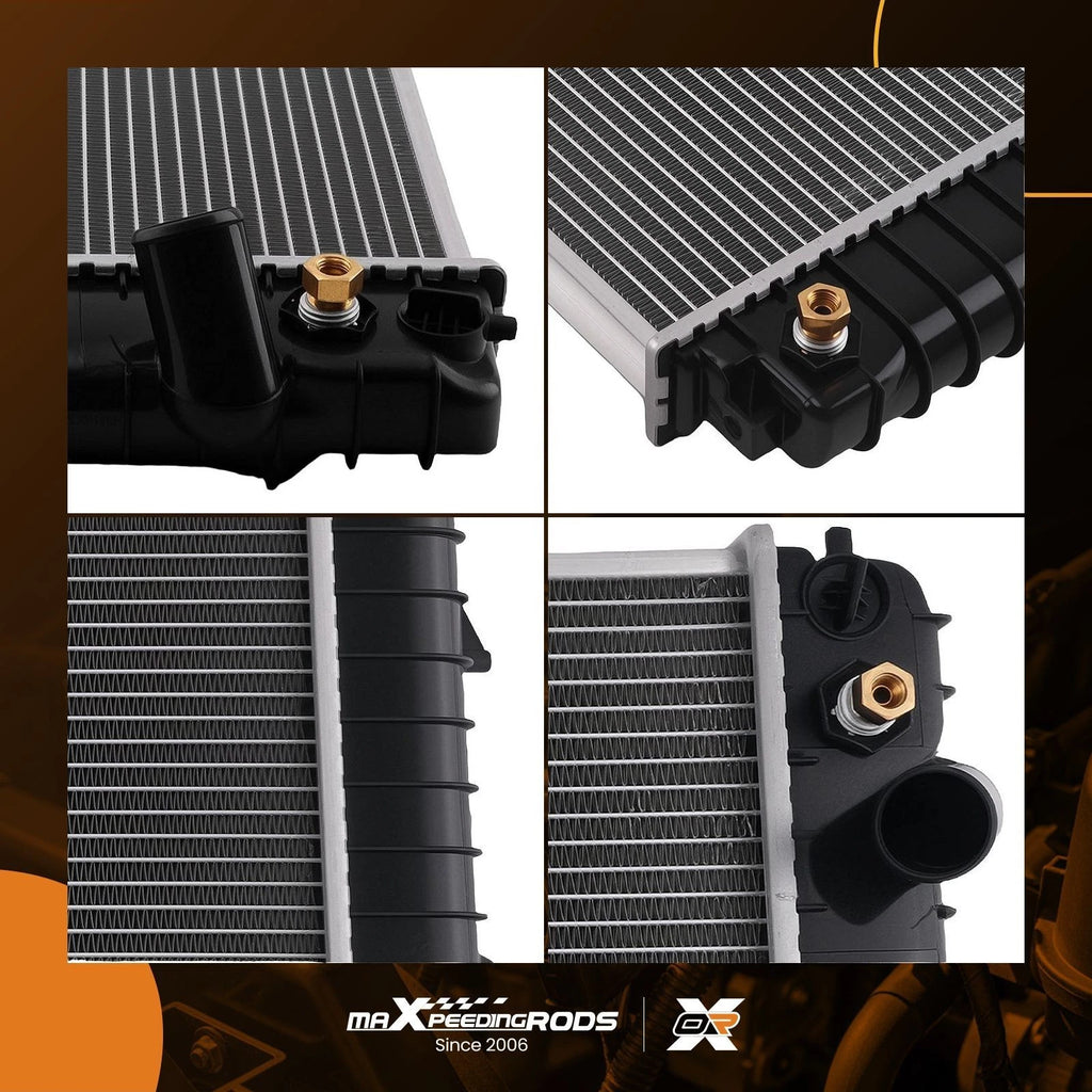 Radiator for Cadillac DeVille 4.6L (1994–1999) with Transmission Cooler