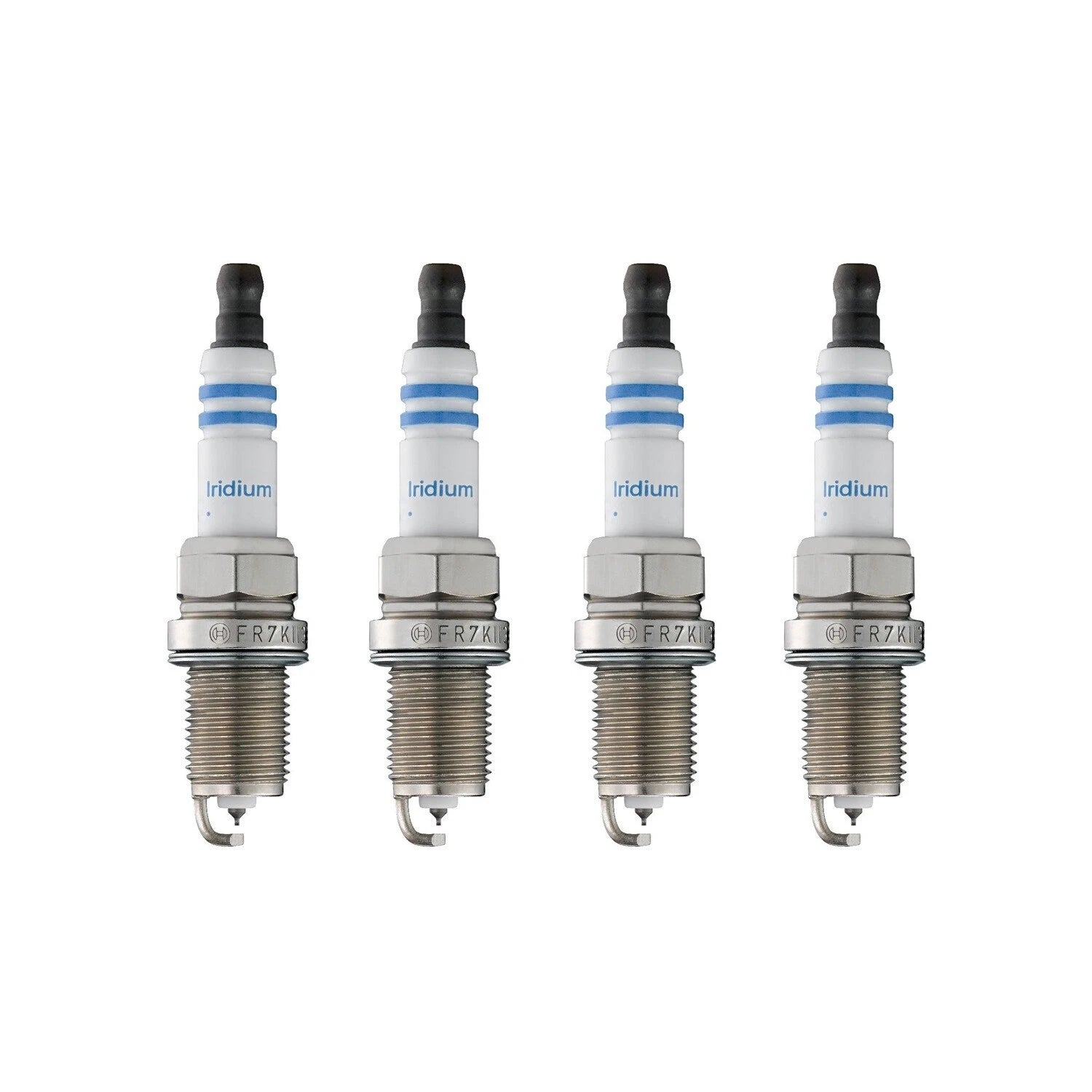 Set of 4 Bosch OE Double Iridium Spark Plugs for Integra G20 Camry L4 H4