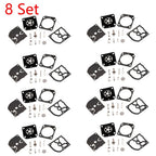 Set of 8 Carburetor Repair Kits for STIHL HS45 FS55 FS38 BG45 ZAMA RB-100