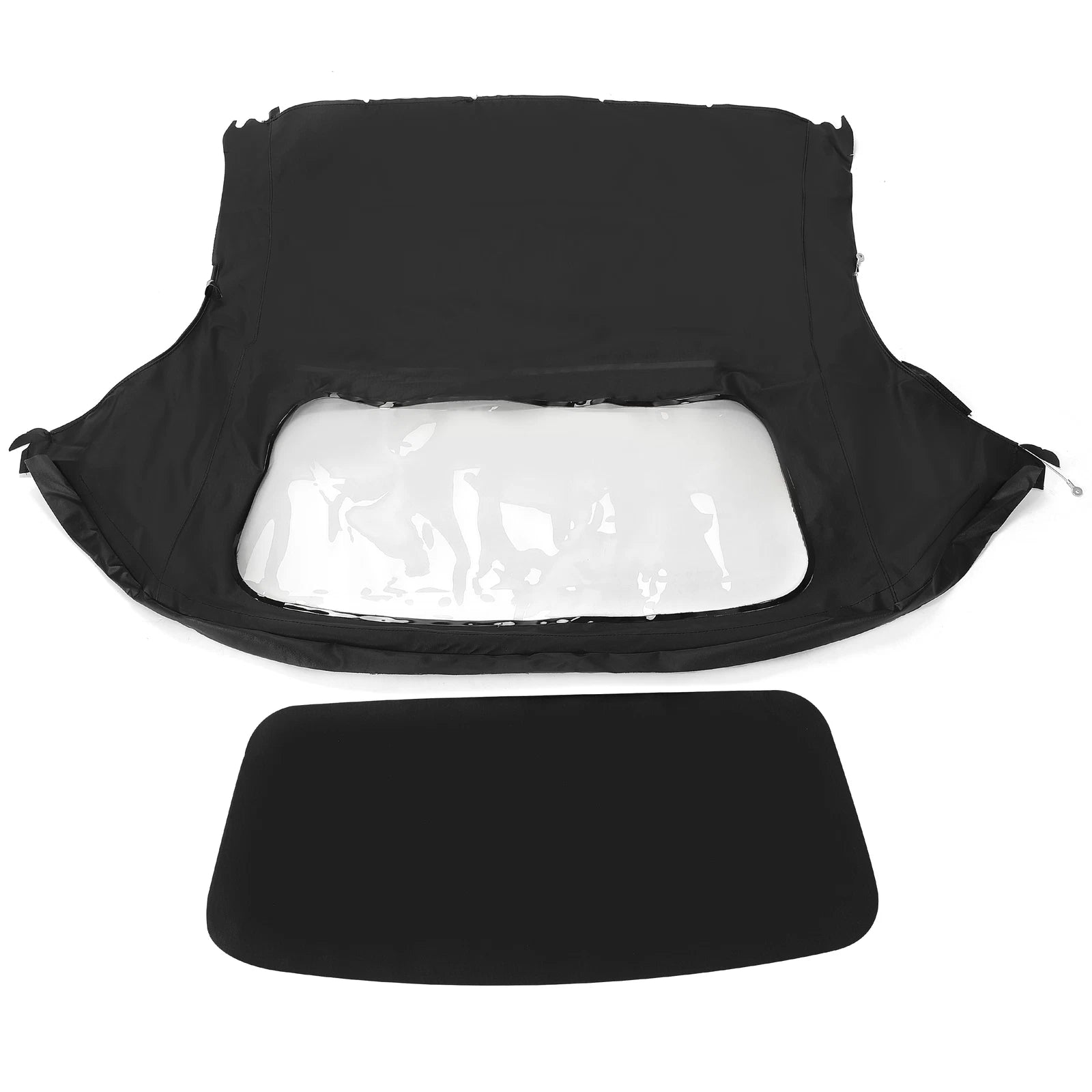 Soft Top for Porsche Boxster (1997–2002) Black Cloth, Plastic Window