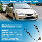 Manual Transmission Gear Shifter Cable for Mazda 6 S/i (2003–2008) No.GK2C46500L