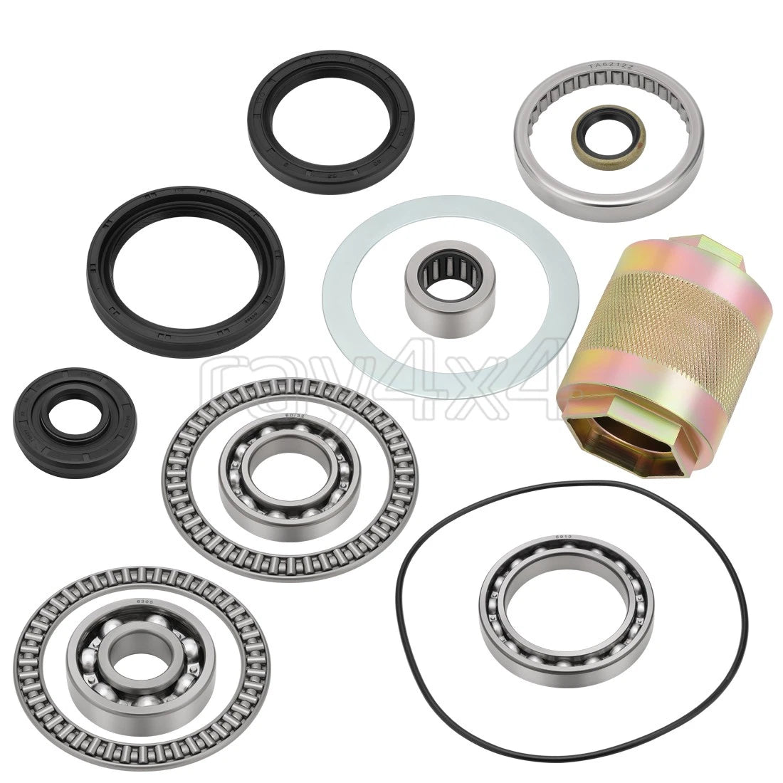 Front Differential Bearing Seal Pinion Nut Tool for Kawasaki Prairie 360 650 700 (2000–2006)
