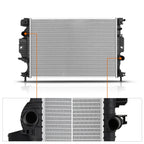 Aluminum Radiator DPI-13321 for Ford Fusion/MKZ (2013–2020)