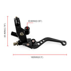 Front Brake Clutch Master Cylinder Reservoir Levers for Universal 7/8" 22mm