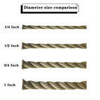 3 Strand Twisted Rope for Arborist Use (50/100FT)