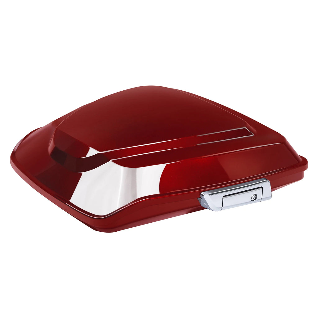 5.5" Red Razor Trunk w/ Latch for Harley Electra Glide (2014–Present)