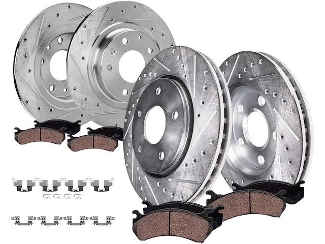 Brake Pad and Rotor Kit for Mazda CX-3 (2016–2018) BV757MY