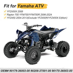 Rear Axle Lock Nut & Wrench Tool 46mm Kit for Yamaha YFZ450 (2004–2013)