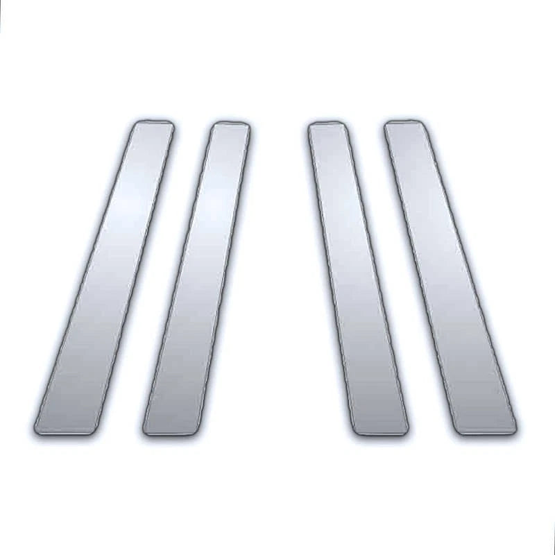 Chrome Pillar Post Covers 4Pc Upgrade for Mazda 3 (2004–2008)