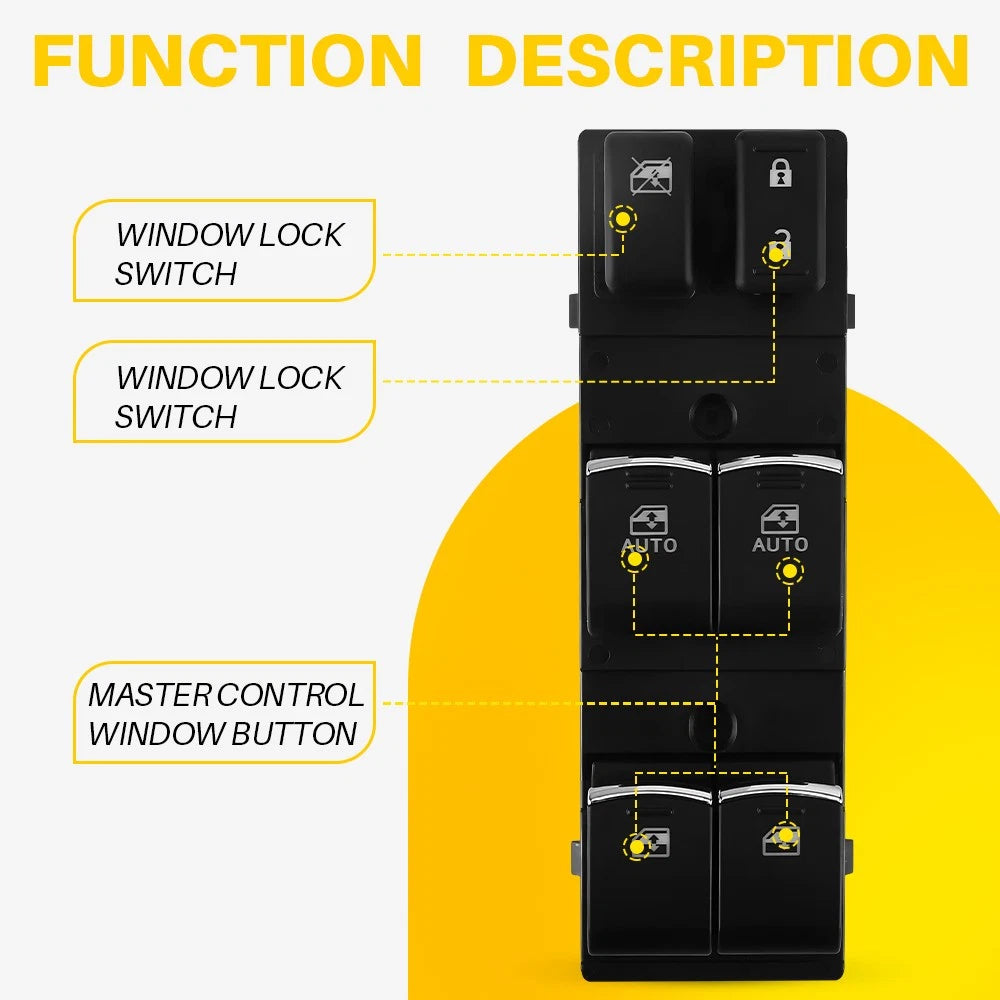Driver Master Window Switch for Subaru Forester (2017-2018)