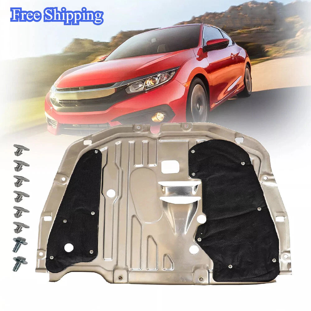 Engine Splash Guard Under Car Shield Cover for Honda Civic (2016–2021)