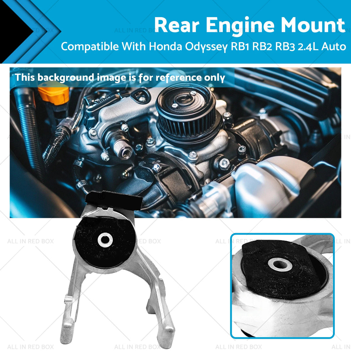 Rear Engine Mount for Honda Odyssey (2004–2014) RB1 RB2 RB3 2.4L AT K24Z2