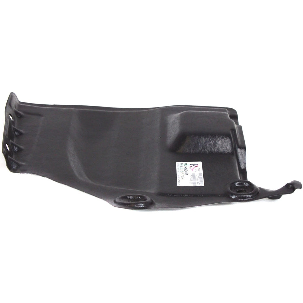 Engine Splash Shield for Nissan Murano (2009–2014) Passenger Side Lower