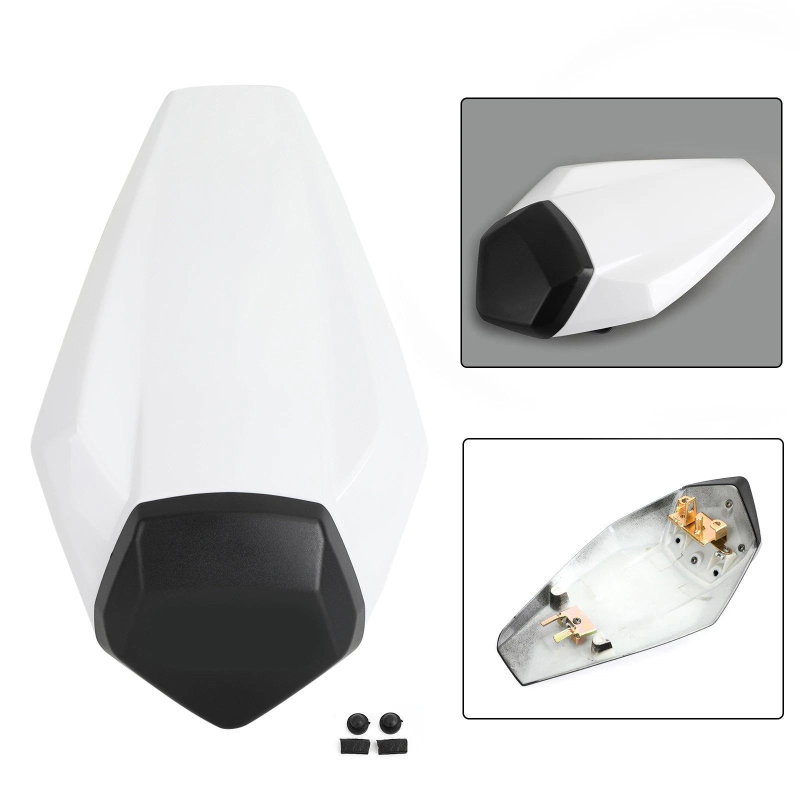 Rear Seat Fairing Cover for Kawasaki ZX6R (2019–2024) White