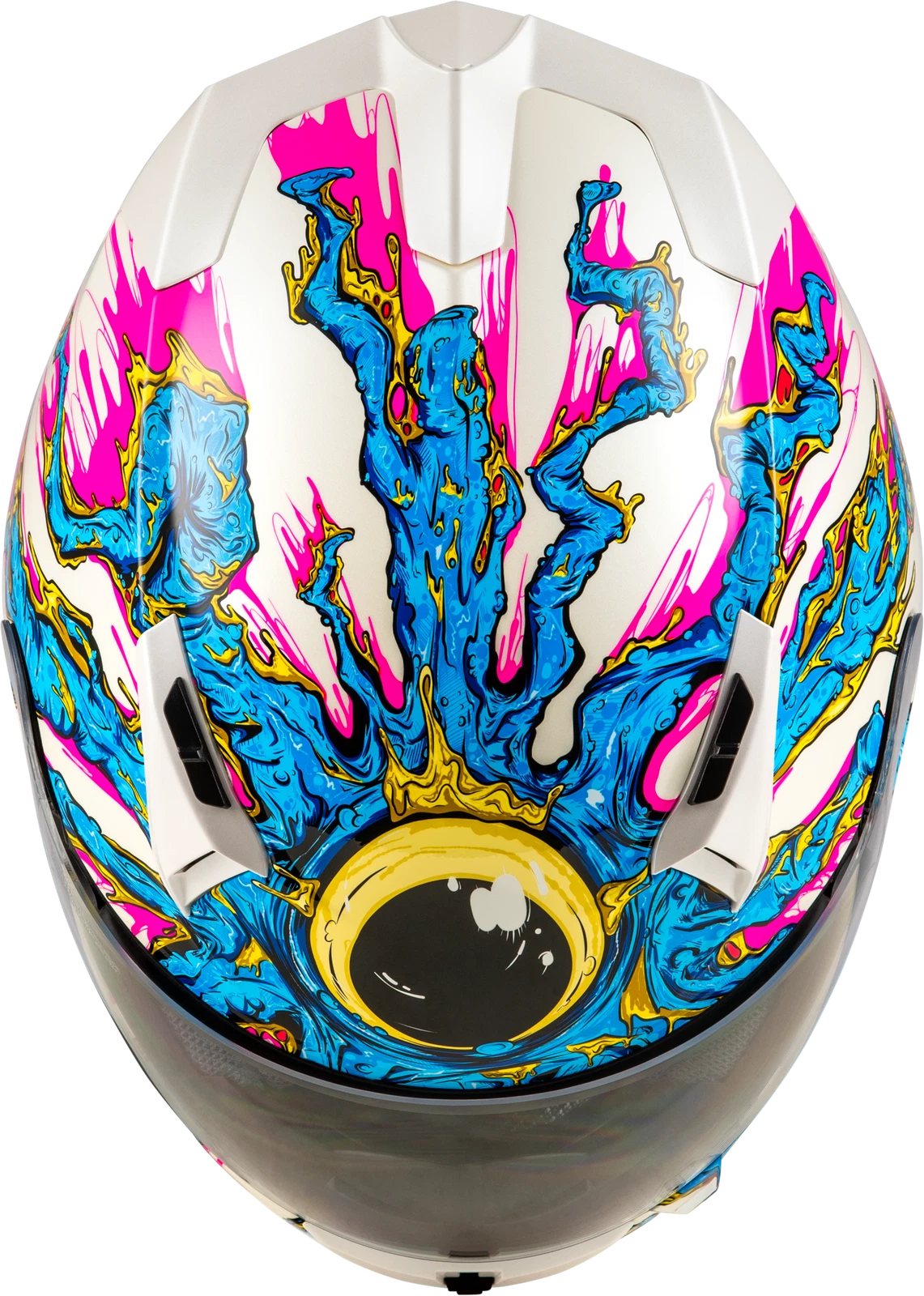 Fly Racing Revolt Space Creep Full-Face Helmet for (Small)