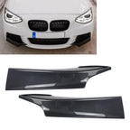 Carbon Look Front Bumper Splitter Cover for BMW 1 Series F20/F21 (2011-2015)
