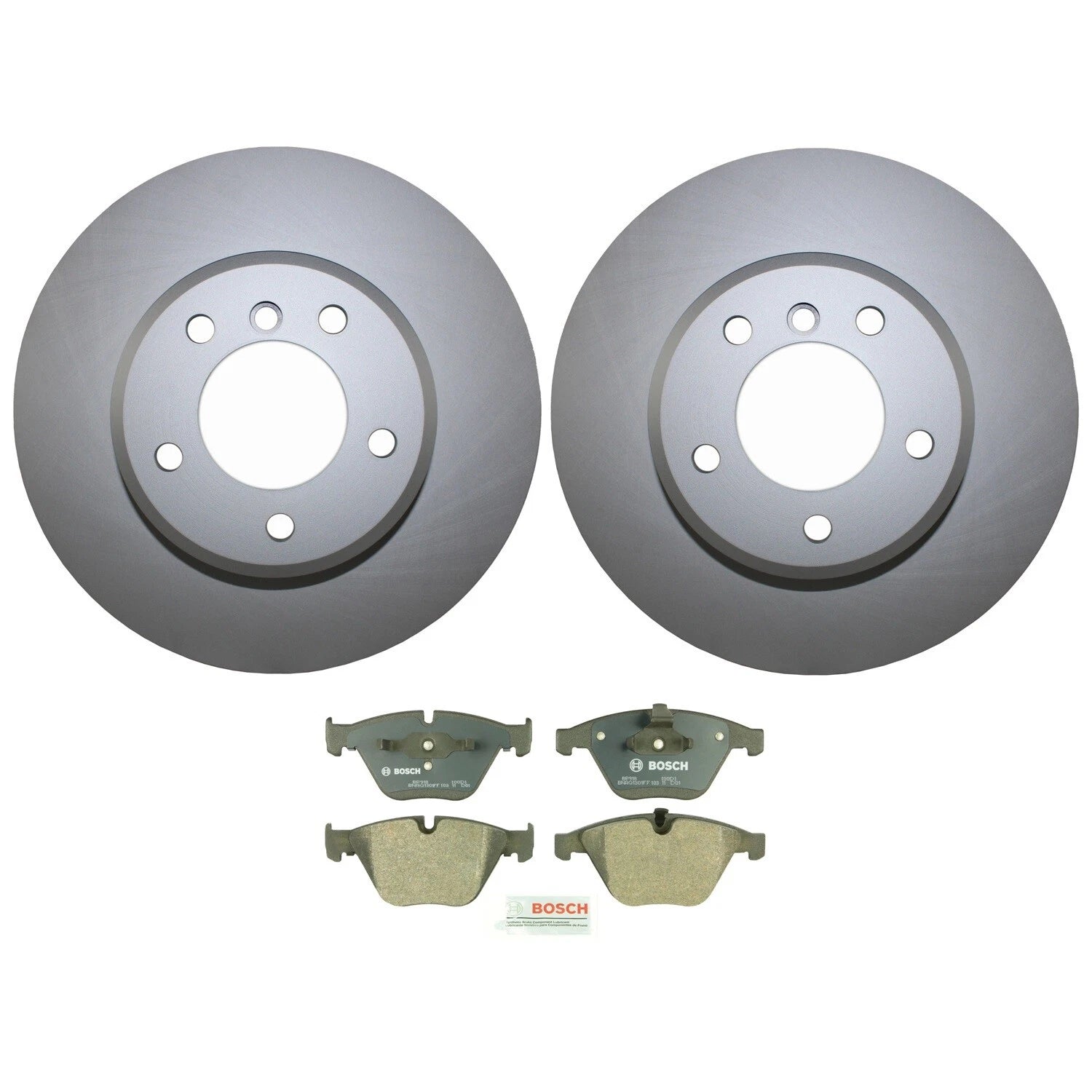 Front Brake Kit 324mm Rotors & Semi-Metallic Pads for BMW E60 E61 (2005–2010)