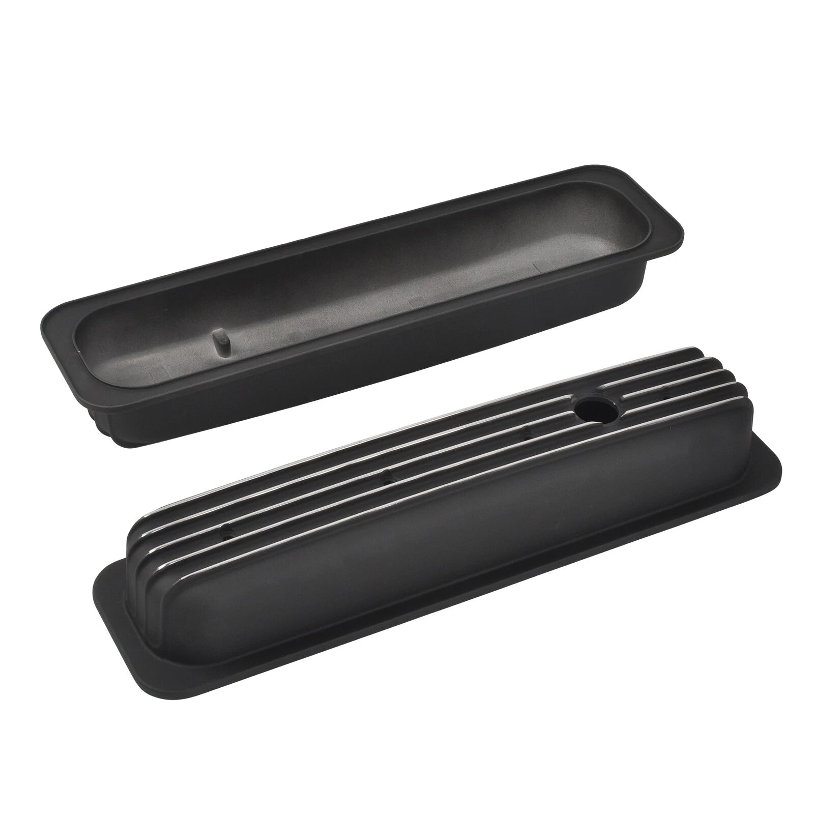 Short Valve Covers & 15" Oval Air Cleaner for Chevy 350 (1987–1997)
