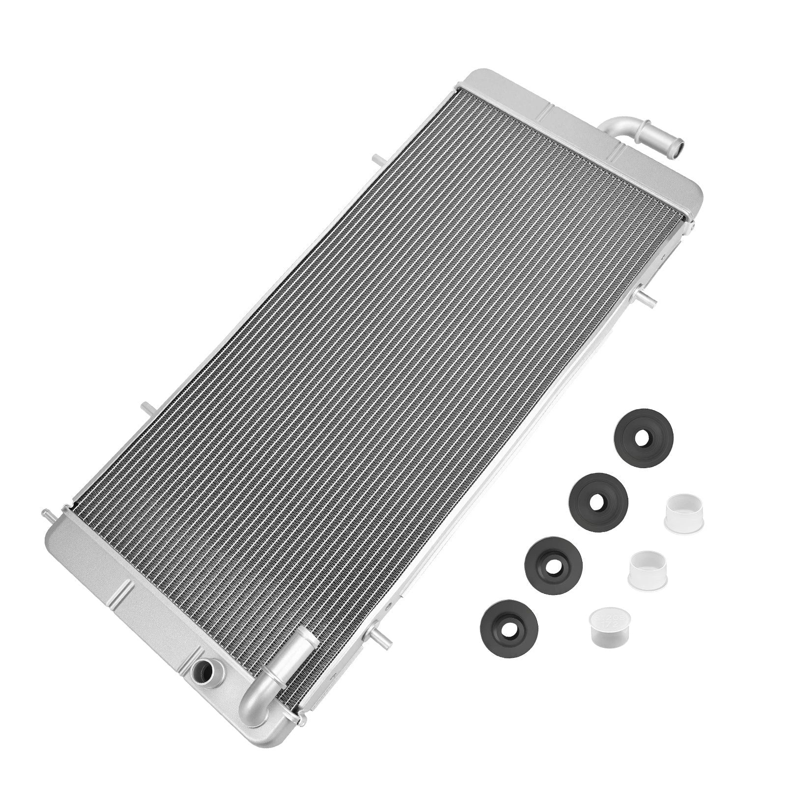 Aluminum Radiator + Mount Bushing for Polaris RZR Turbo XP S 4 (2019–2020)