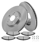 Front Brake Rotors & Ceramic Pads for Honda Pilot (2010–2013) Acura ZDX