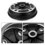 2 Rear Brake Drum for Kawasaki Mule 2510 (2000–2001) KAF950A KAF950