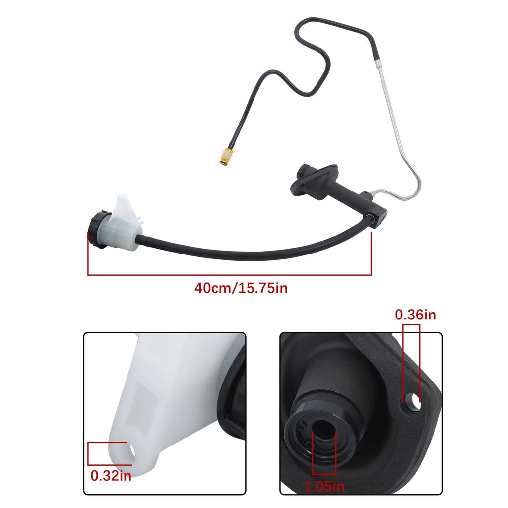 Clutch Master Cylinder and Line Assembly for Ford Ranger (1993–1994)