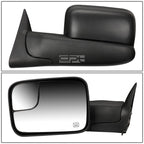 Set of 2 Power Heated Foldable Towing Mirrors for Dodge Ram 1500-3500 (1994–1997)