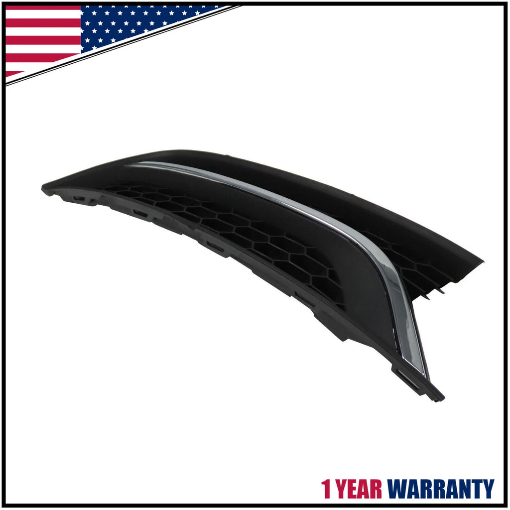 Driver Side Fog Light Cover for VW Passat (2012–2015) - Chrome Trim