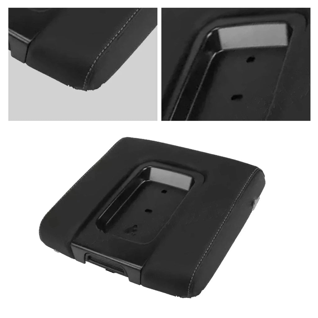 Black Console Armrest Lid for 14-17 Chevy Silverado Sierra (2014-2017)