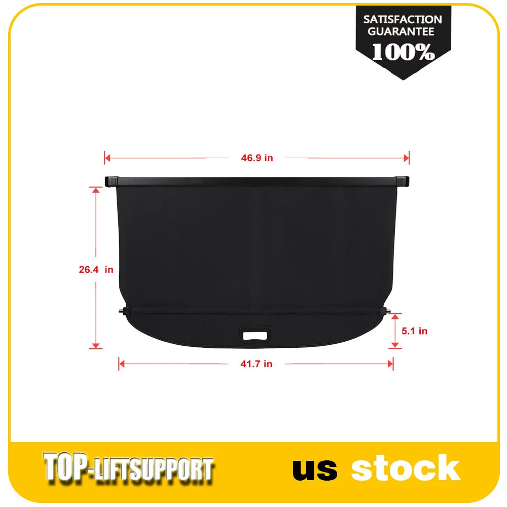 Retractable Rear Cargo Security Trunk Cover for Subaru Crosstrek Impreza