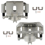 Set of 2 Front Brake Calipers with Bracket for Honda Pilot (2003–2008)
